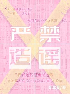 《严禁造谣》